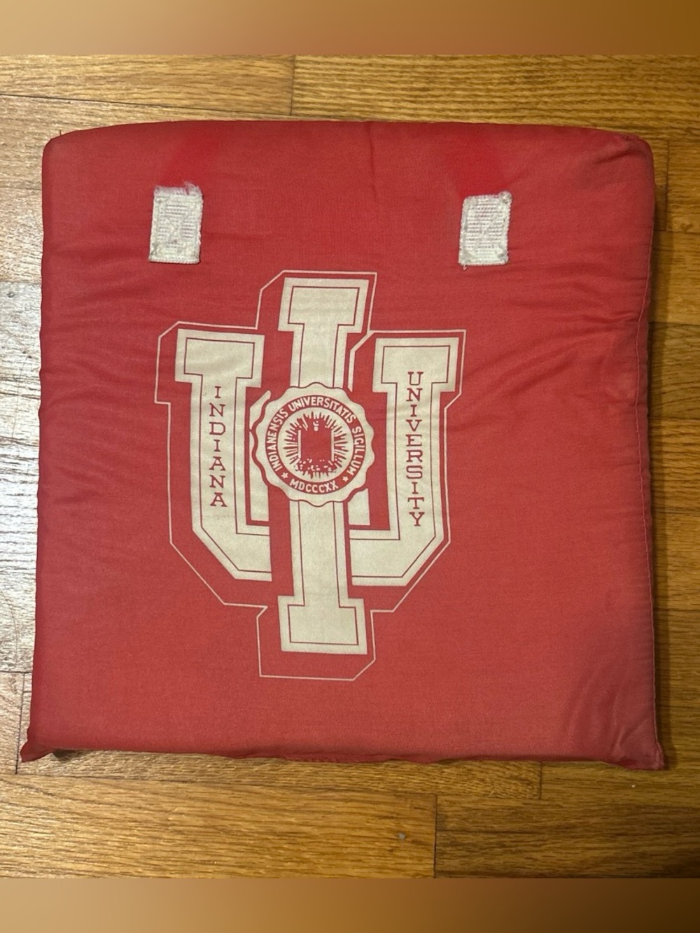 Vintage Indiana University Red Stadium Seat